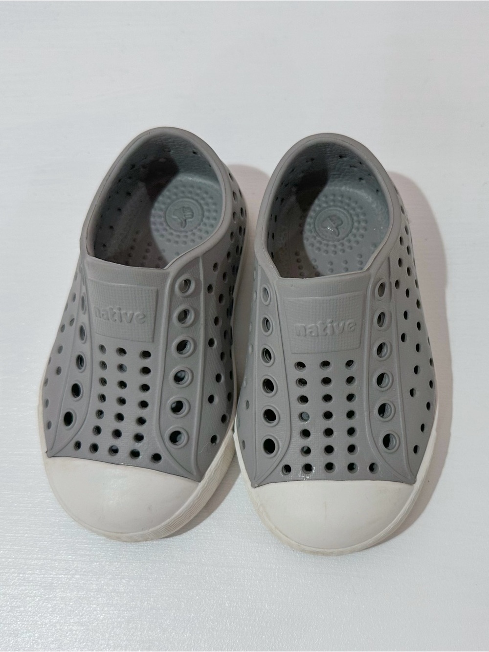 Native shoes gray Jefferson sneakers size C5 VGUC